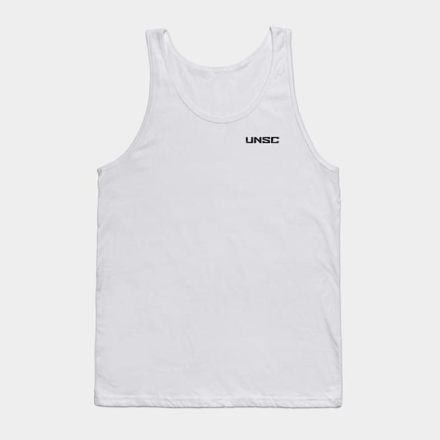 UNSC (Chest Pocket Variant) Tank Top by huckblade